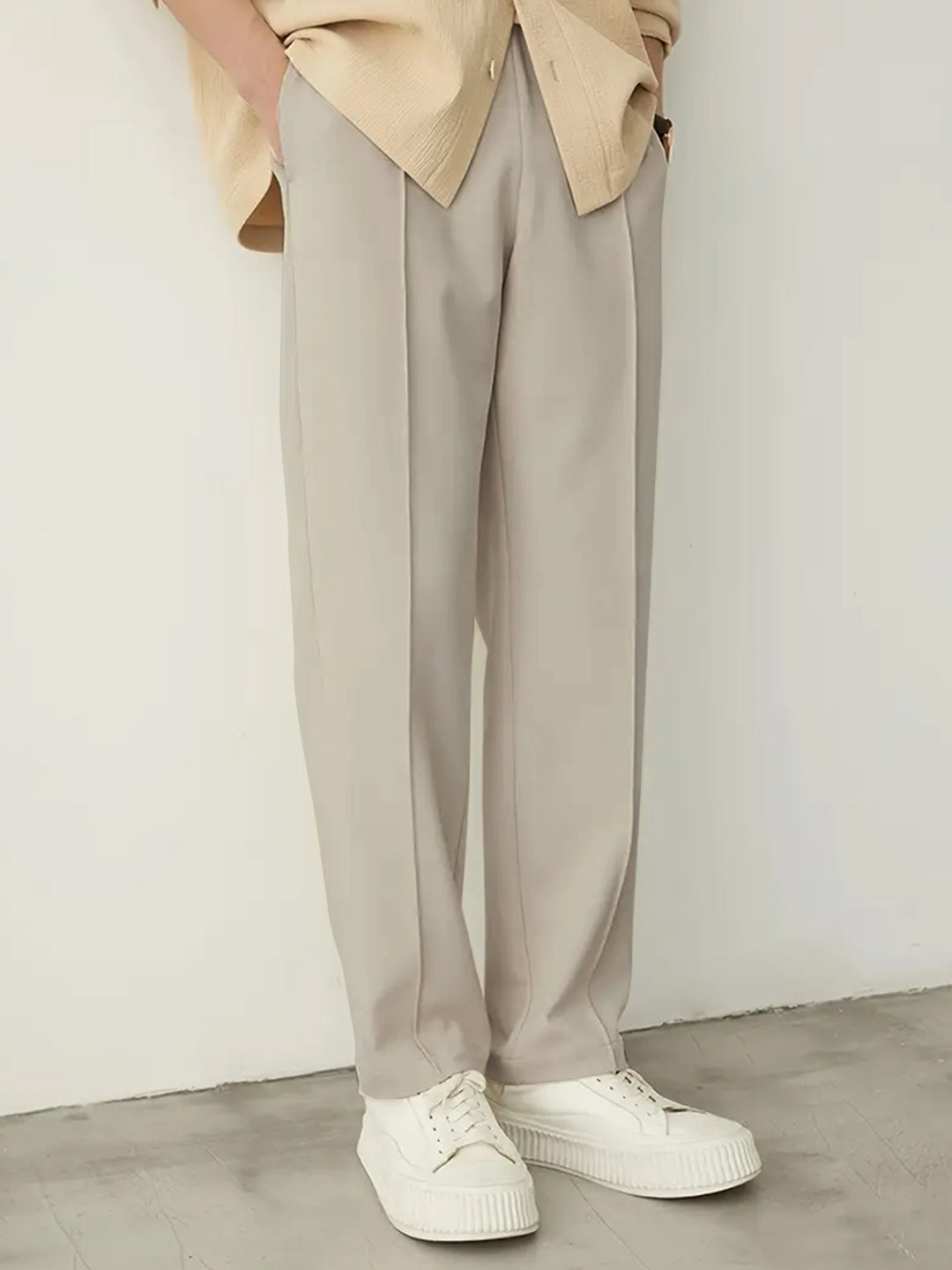 Imported Trouser Pants -Beige