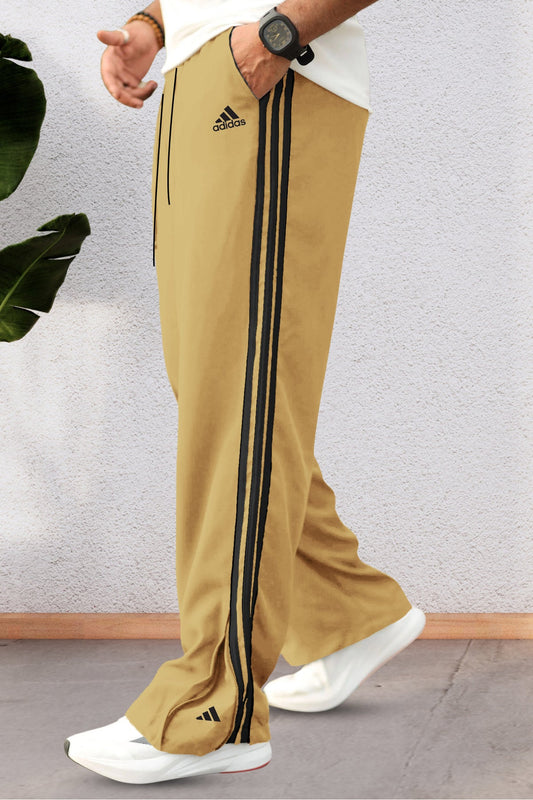ADDS- Loose Zipper Bottom Imported Fabric Loosefit Trouser