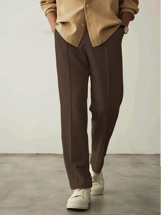 Imported Trouser Pants- Brown