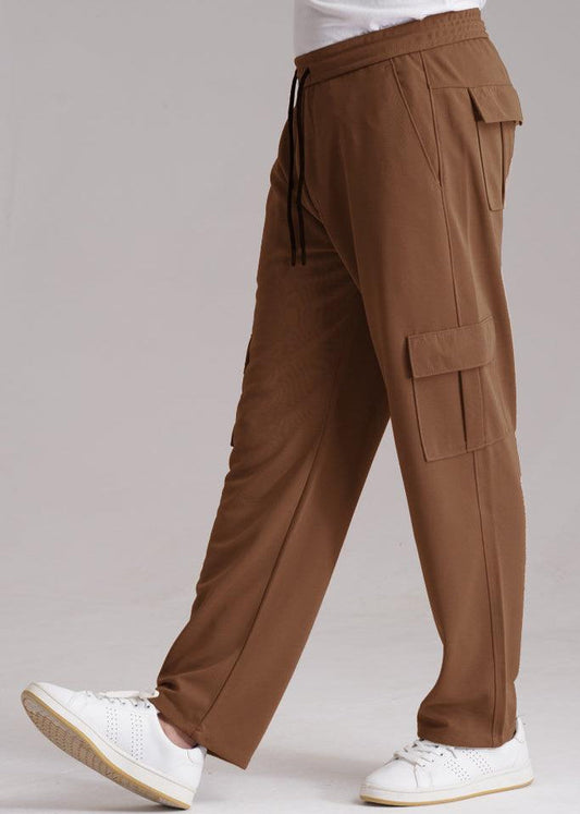Imported Trendy Cargo Trouser- Brown